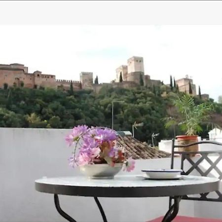 Atico Con Terracita Y Vistas Alhambra, Centro Lägenhet Granada Exteriör bild